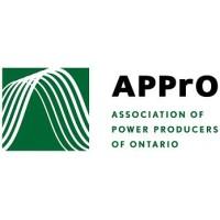 Association of Power Producers of Ontario (APPrO)