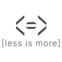 less is more